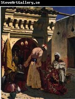 unknow artist Arab or Arabic people and life. Orientalism oil paintings 150